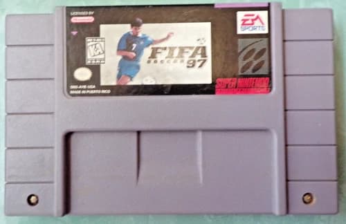 FIFA Soccer 97 (Super Nintendo Entertainment System) SNES, Tested & Working