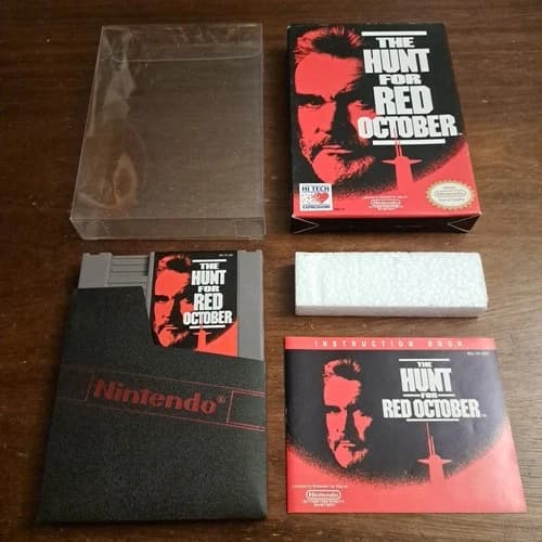 The Hunt for Red October (Nintendo NES) - Complete CIB - Tested - Authentic