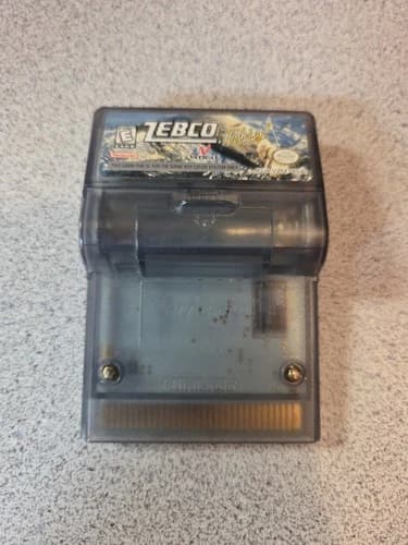 Zebco Fishing Game for Nintendo Game Boy Color 1999 Edition