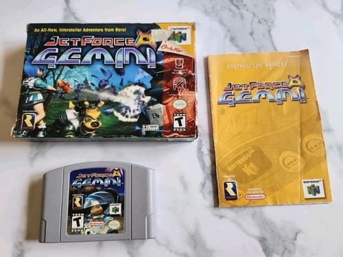 Jet Force Gemini - N64 Nintendo 64 Game. CIB. Tested. Authentic. Good.