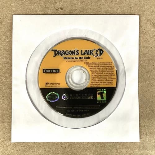 Dragon's Lair 3D: Return to the Lair Nintendo GameCube 2003