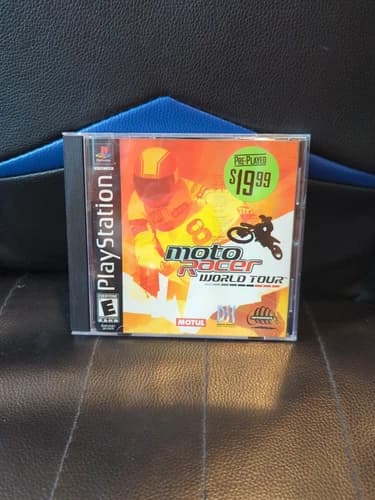 Moto Racer World Tour (Sony PlayStation 1, 2000) Tested&Works