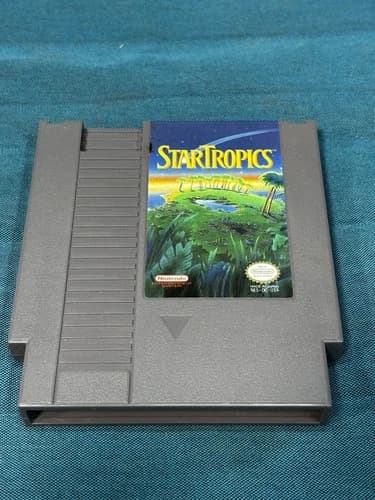 Star Tropics (1990) Nintendo NES Cartridge Only Tested & Working Saves