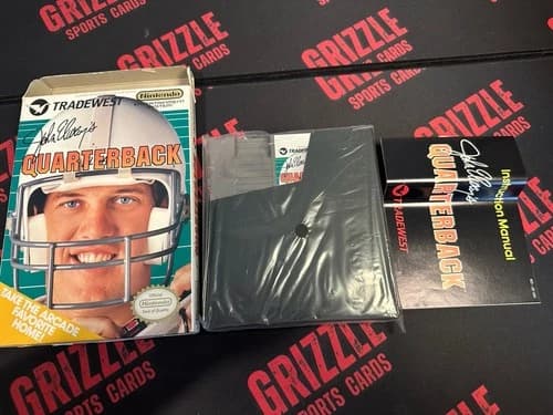 John Elway's Quarterback (Nintendo NES) CIB Great Shape!