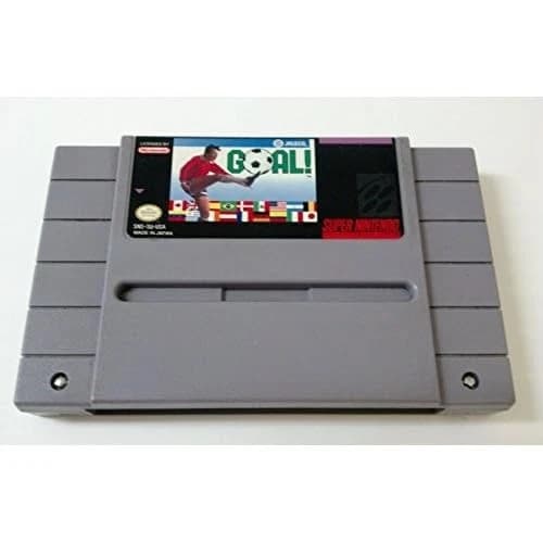 Goal! Nintendo Super NES For Super Nintendo SNES Soccer Game Only 1E