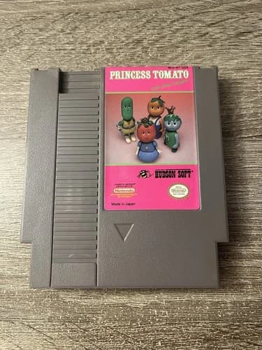 Princess Tomato in the Salad Kingdom Nintendo Entertainment System NES Authentic