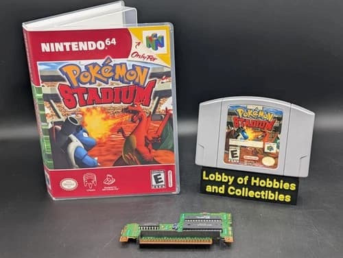 Pokemon Stadium ( Nintendo 64 N64 ) VG Sticker - Tested