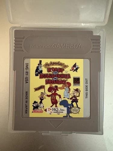 The Adventures of Rocky and Bullwinkle and Friends Game Boy pre owned