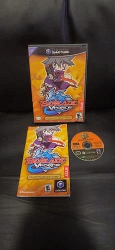 Beyblade: V Force -- Super Tournament Battle (Nintendo GameCube, 2003) CIB