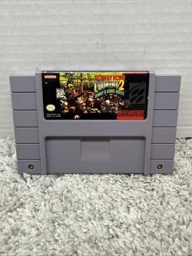 Donkey Kong Country 2 Diddy's Kong Quest (Super Nintendo 1995) SNES