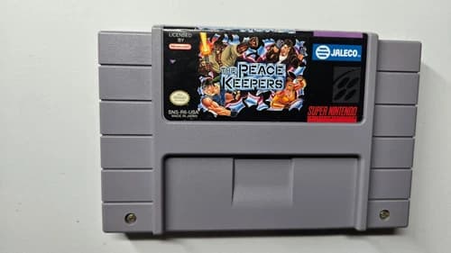 The Peace Keepers (Super Nintendo SNES, 1994) Authentic - Cleaned & Tested