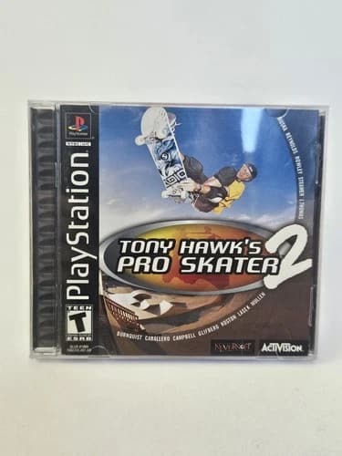Tony Hawk's Pro Skater 2 Sony PlayStation 1 PS1 Complete CIB w/ Reg Card Tested