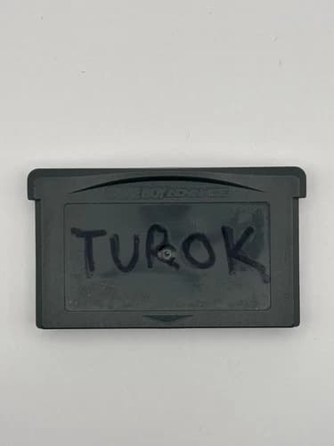 Turok Evolution GBA (Nintendo GameBoy Advance, 2002) Missing Label