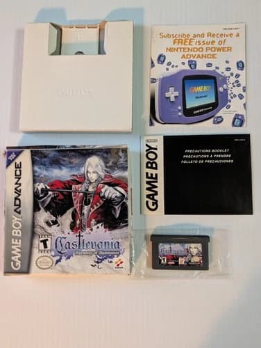 Castlevania Harmony of Dissonance Nintendo Game Boy Advance COMPLETE in box!