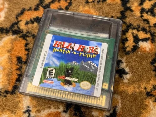 Billy Bob's Huntin'-n-Fishin' (Nintendo Game Boy Color, 1999)