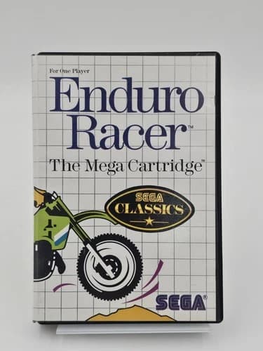 Enduro Racer SEGA Master System Game Complete Tested Classic