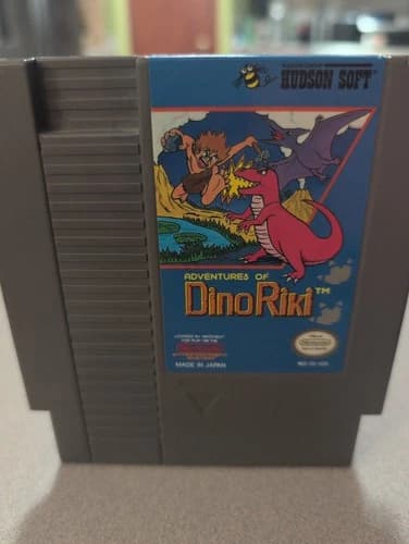 Nintendo NES Adventures Of Dino Riki Game Cartridge Tested Combine