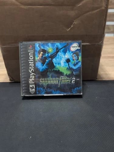 Syphon Filter 2 PlayStation 1 PS1 Black Label Complete CIBClean Tested & Working