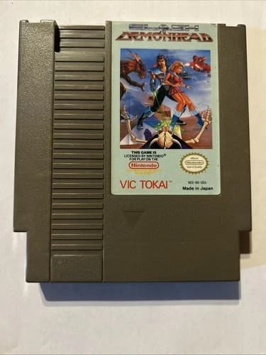 Clash at Demonhead NES Nintendo Game Cartridge - Cart Only Ships Fast