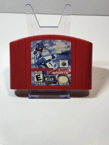 Jeremy McGrath Supercross 2000 ~ Nintendo 64 (N64) Game ~ Cartridge Only