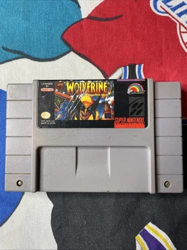 Wolverine: Adamantium Rage (Super Nintendo Entertainment System, 1994) Tested