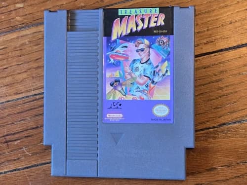 Treasure Master (NES, 1991) - Tested & Works