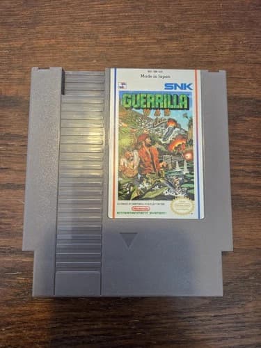 Guerrilla War - NES Game Nintendo Entertainment System 1989 Tested