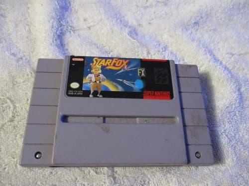 STARFOX Vintage 1993 Super Nintendo SNES Video Game Cartridge Only