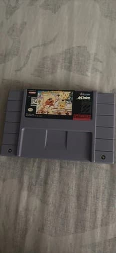 Acclaim Speedy Gonzales Los Gatos Bandidos Super Nintendo SNES Game NTSC-U/C