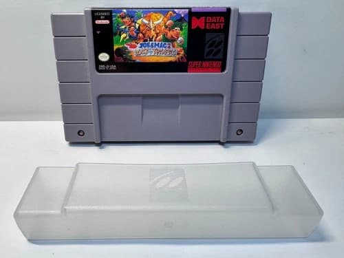 Joe & Mac 2 Lost in the Tropics (Super Nintendo SNES 1994) Authentic 8/10 Range
