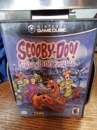 Scooby-Doo Night of 100 Frights (Nintendo GameCube, 2002) Complete With Manual