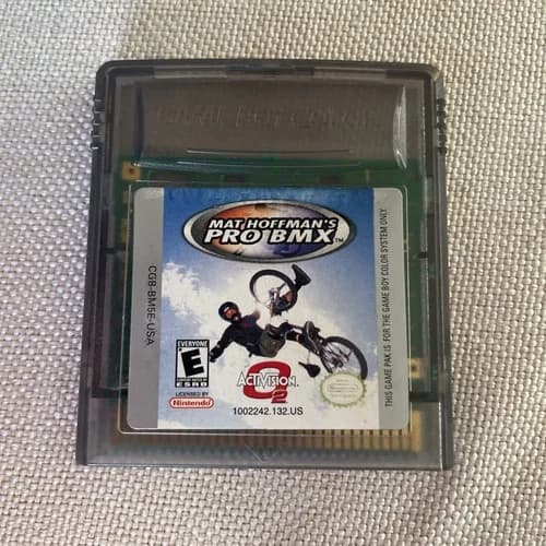Mat Hoffman's Pro BMX Nintendo Gameboy Color Cart Only Tested Works