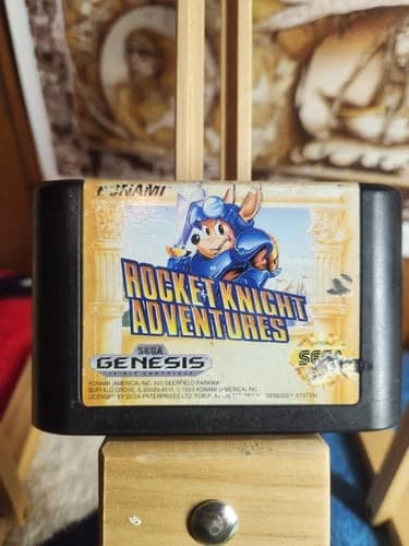 Rocket Knight Adventures Sega Genesis 1993 Cartridge Only