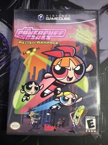 Powerpuff Girls: Relish Rampage Pickled Edition CIB (Nintendo GameCube, 2003)