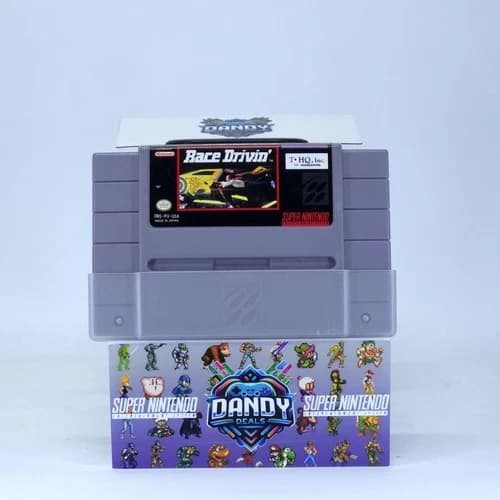 Race Drivin SNES Authentic, Tested - Super Nintendo