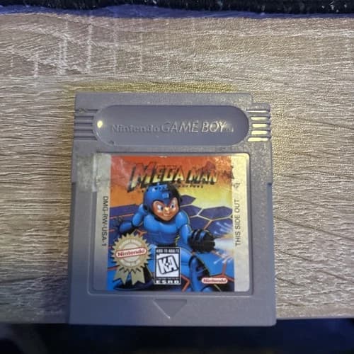 Mega Man: Dr. Wily's Revenge (Nintendo Game Boy, 1991) Tested Working Ships Fast
