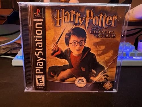 Harry Potter and The Chamber of Secrets (Playstation 1 PS1, 2002) CIB Complete