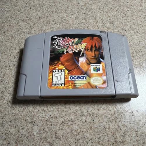 Fighters Destiny Nintendo 64 N64 Cartridge