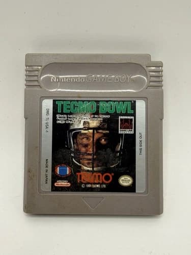 Nintendo Gameboy Tecmo Bowl Cartridge Only Game Football