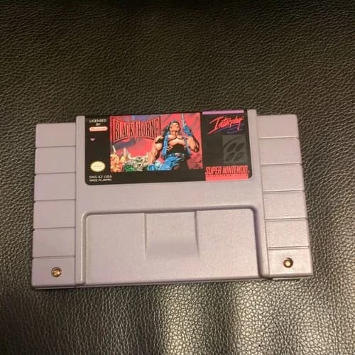 Blackthorne (Super Nintendo SNES) Tested Works Authentic Nice Shape!