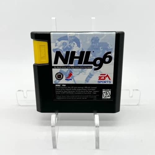 NHL 96 Sega Genesis Cartridge Tester Works Great Condition 1995