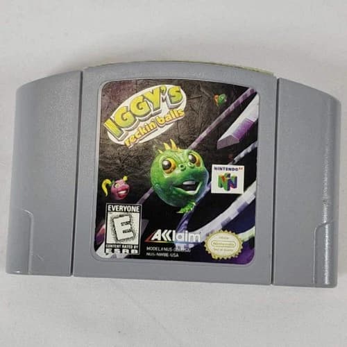 Iggy's Reckin' Balls (Nintendo 64 N64, 1998)