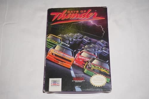 Days of Thunder (Nintendo NES) Complete in Box CIB