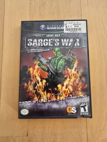 Army Men Sarges War for Gamecube