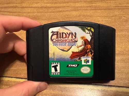 Aidyn Chronicles: The First Mage (Nintendo 64) authentic N64 video game cart RPG