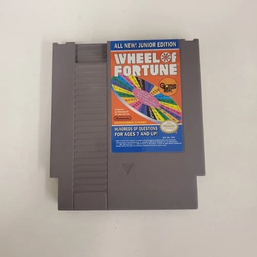 Wheel of Fortune Junior Edition (Nintendo Entertainment System, 1989) Tested