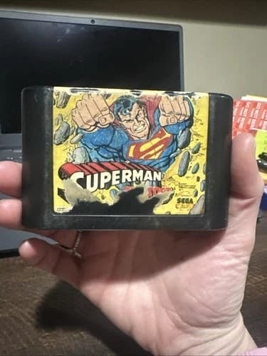 Sega Genesis Game Only Superman