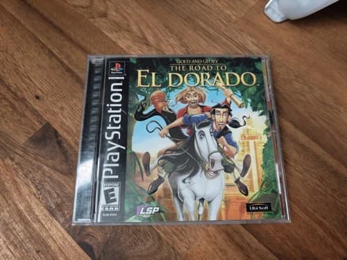 Gold and Glory The Road to El Dorado PlayStation 1 PS1 2000