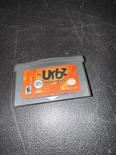 The Urbz Sims in the City for Nintendo Gameboy Advance, GBA Cartridge