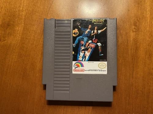 Bill & Ted’s Excellent Adventure Nintendo (NES) - Tested